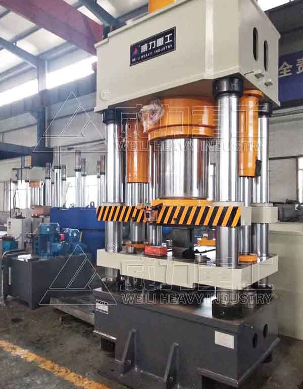 800噸四梁四柱液壓機，稀土合金粉末成型液壓機